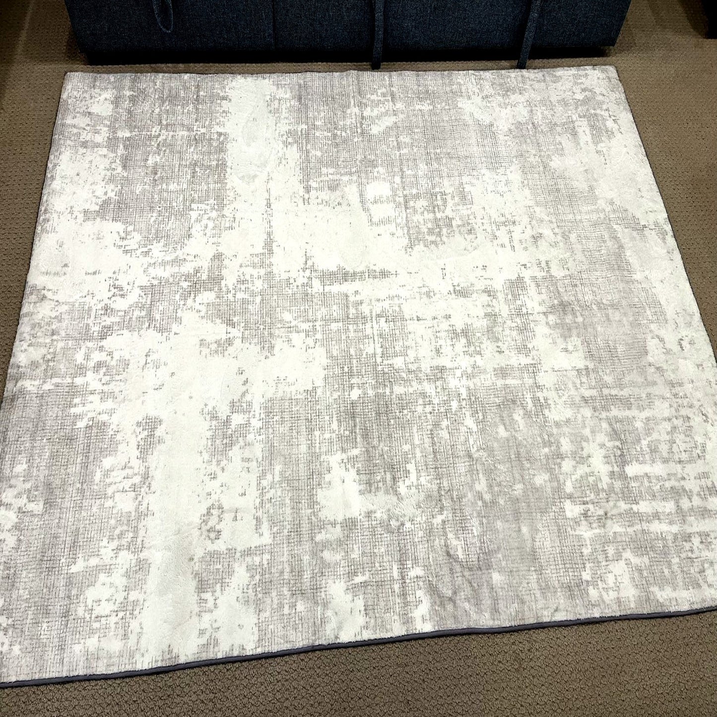 "GLEBE" Plain Soft Rug Beige