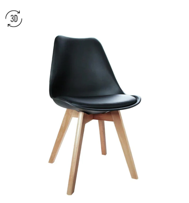 NADSWPU Dining Chair- PU Black