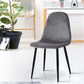 NA01DC Velvet Grey Dining Chair - Velvet Grey