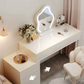 PHANTOM Vanity Dressing Table 100CM with LED Makeup Mirror and Chair