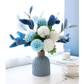 Topleo Blue Nordic exquisite ceramic flower