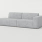 " DOFF" Modular Sectional Sofa with Ottoman Fabric -Smoke Grey