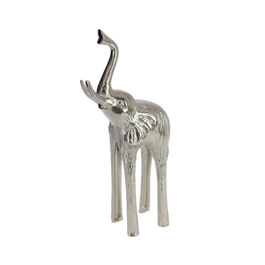 Topleo Crafts 35cm Silver Elephant