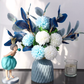 Topleo Blue Nordic exquisite ceramic flower