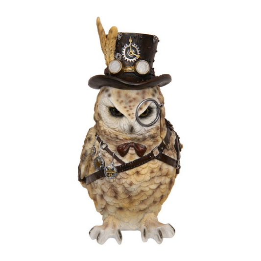 Topleo Crafts 24cm Steampunk Owl-A