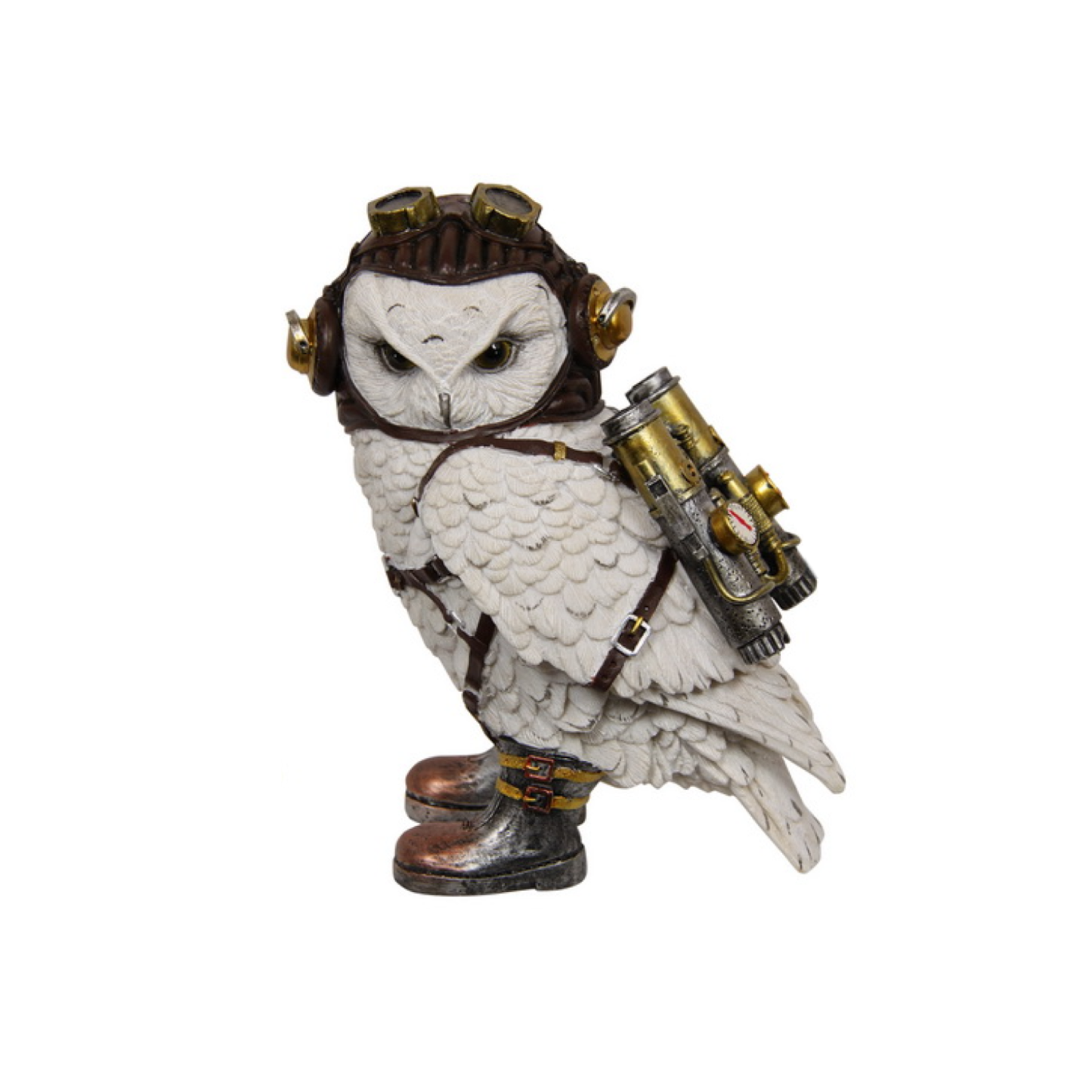 Topleo Crafts 21cm Owl Punk With Jet Pack-B