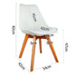 NADSWPU Dining Chair- PU White