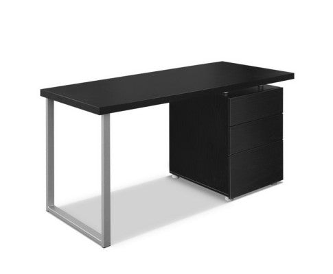 DESK-140M-BK-AB Computer Desk Black