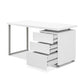 DESK-140M-WH-AB Computer Desk White