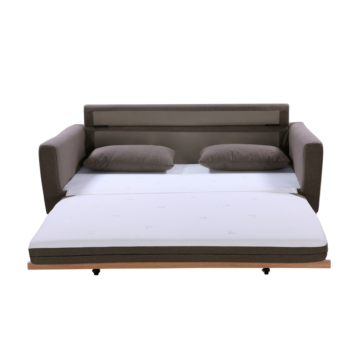 "SHASA" Pull-out Sofa Bed -Fabric Taupe