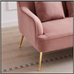 Velvet Pink Sofa Set