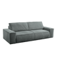 "AMELIA" 3-Seater Sofa Bed with Storage -Grey