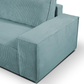 "AMELIA" L-Shape Sofa Bed with Storage -Blue