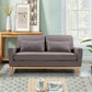 "SHASA" Pull-out Sofa Bed -Fabric Taupe