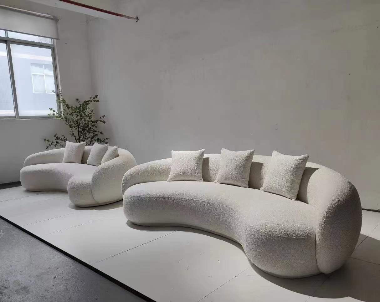 Hainan online Celebrity 3 Seater Fabric Sofa