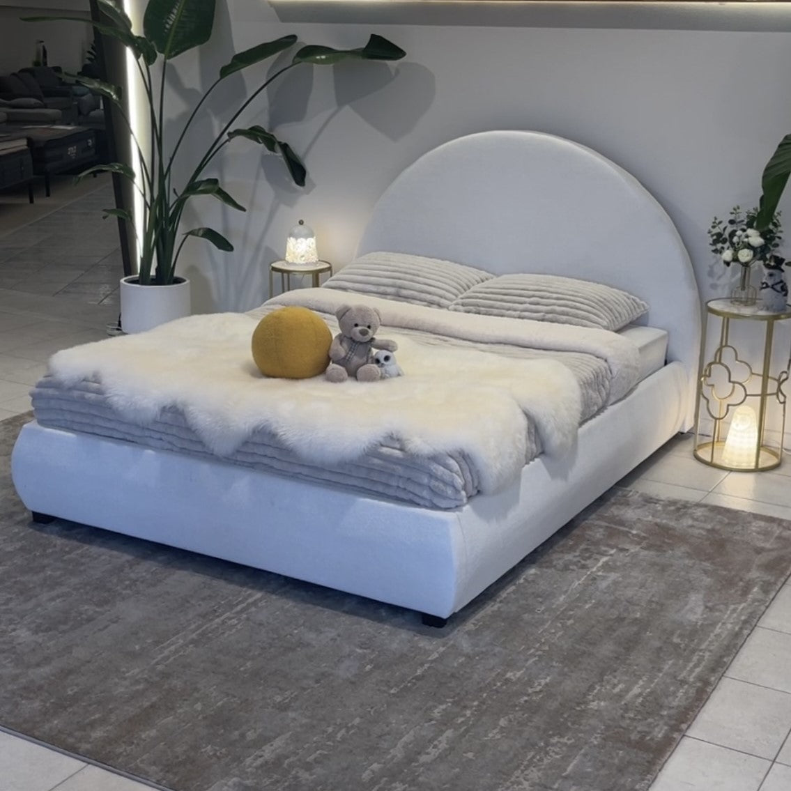 "MOON" Bed Frame -Modern minimalism design