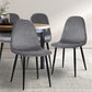 NA01DC Velvet Grey Dining Chair - Velvet Grey