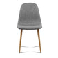 NA01DC-GY Dining Chair - Fabric Grey