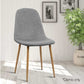 NA01DC-GY Dining Chair - Fabric Grey