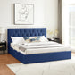 "DS2301" Button Tufting Bed Frame -Velvet Queen Size