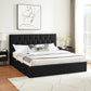 "DS2301" Button Tufting Bed Frame -Velvet Queen Size