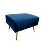 "CELINE" Luxury Armchair Navy Blue