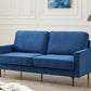 "Jessica" 3+2 Sofa Velvet Fabric -Blue